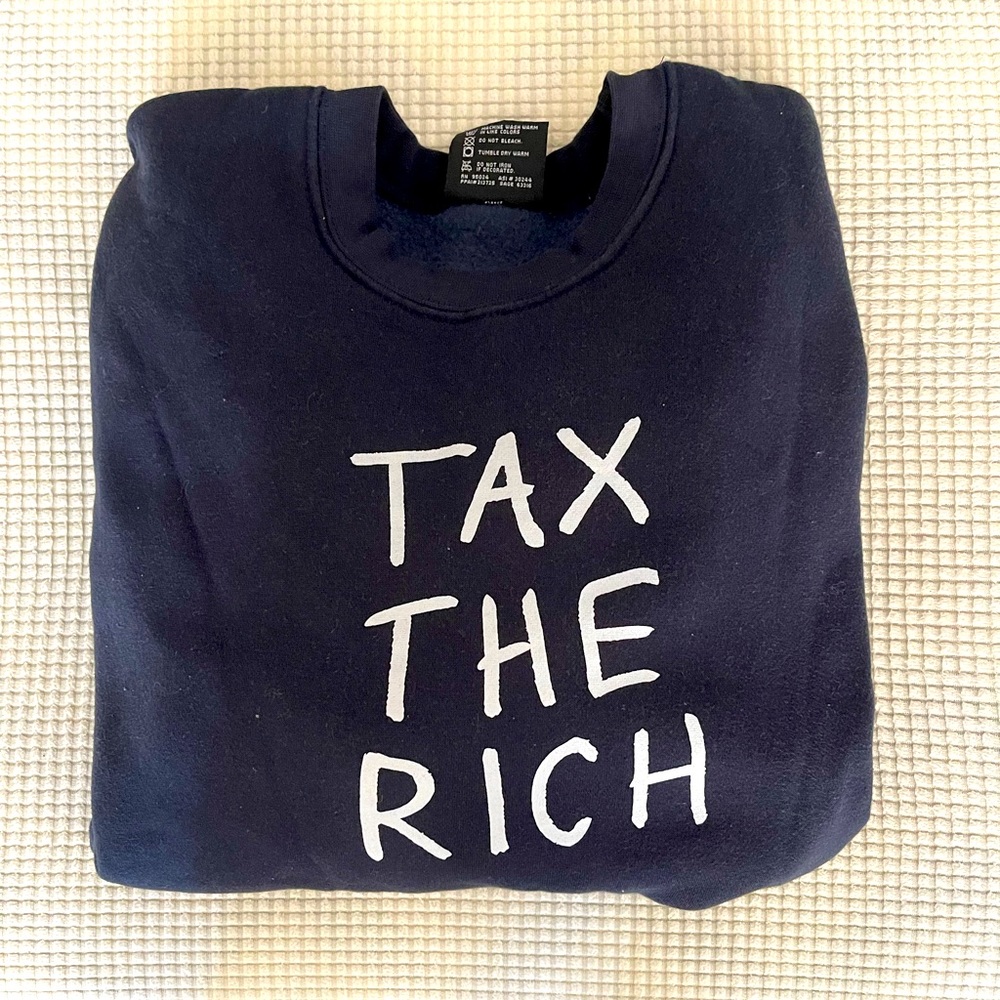 TAX THE RICH AOC Sweatshirt